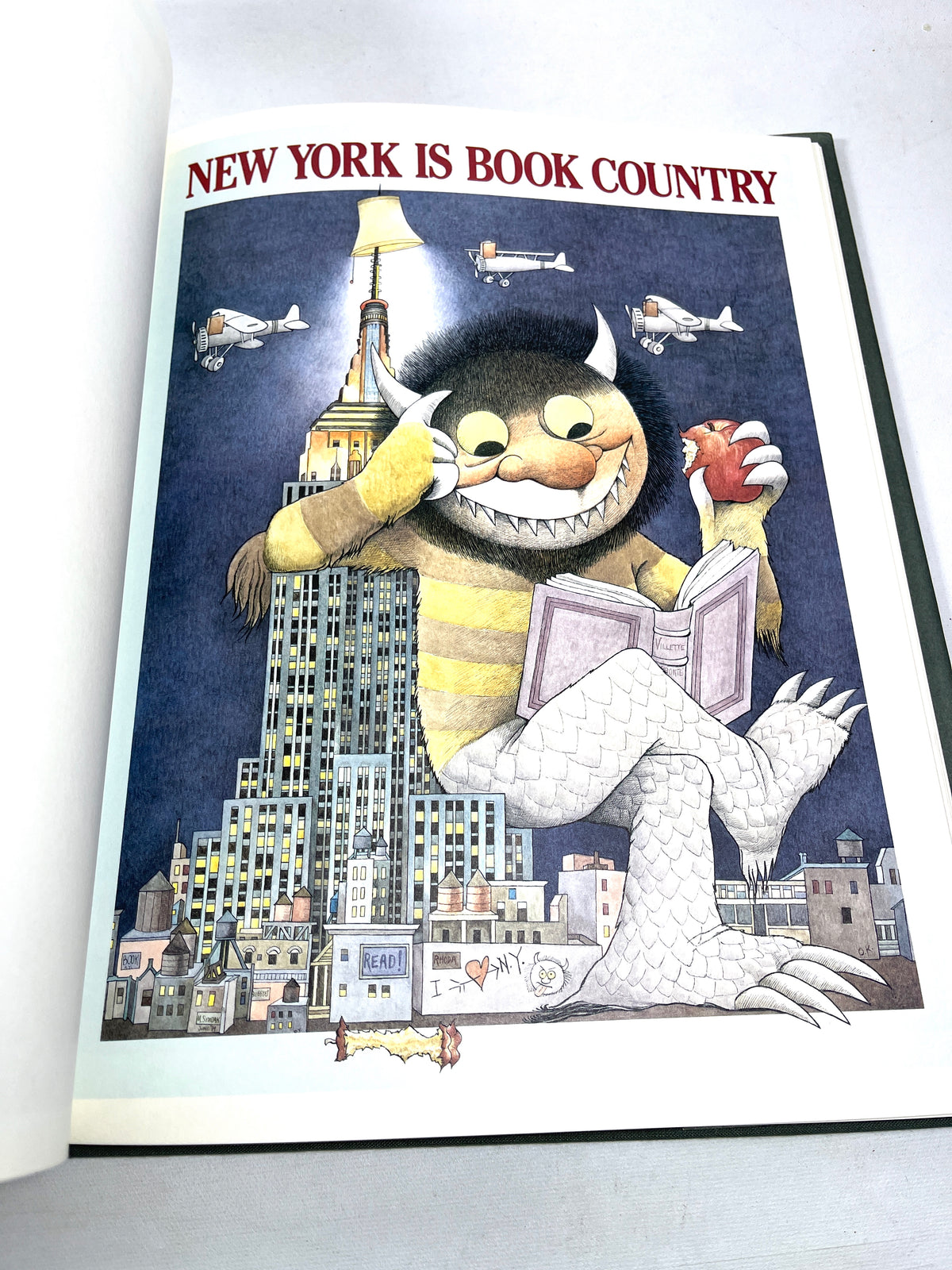 Posters by Maurice Sendak, Harmony Books, 1st Edition, 1986, RARE, Near Fine HC w/DJ