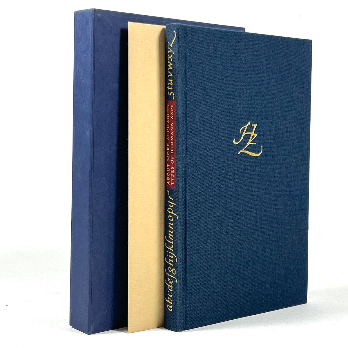 About More Alphabets: The Types of Hermann Zapf, 2011, Near Fine HC w/sheet set+ slipcase