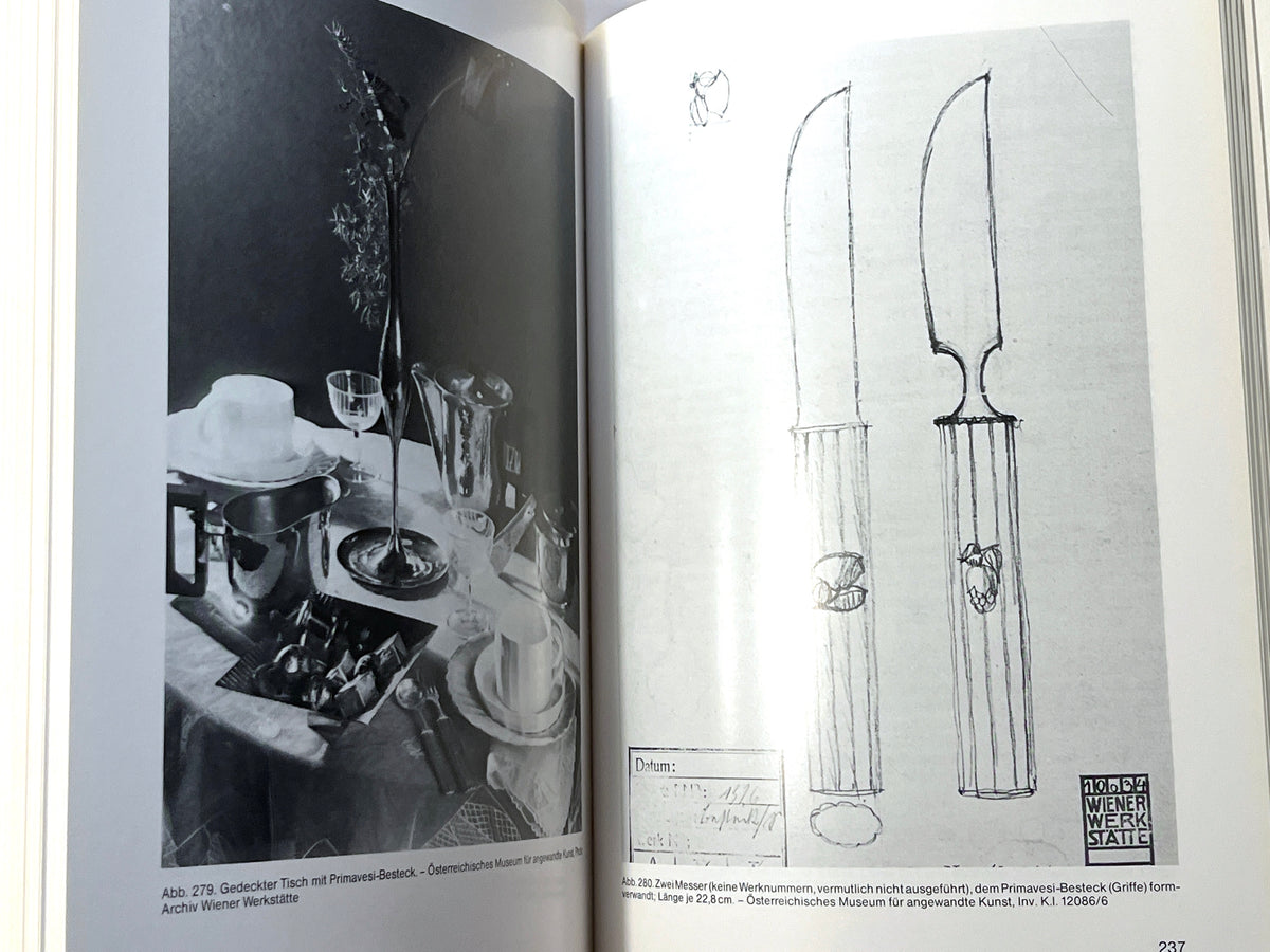 Josef Hoffmann: Bestecke fur die Wiener Werkstatte, Waltraud Neuwirth, 1982, VG