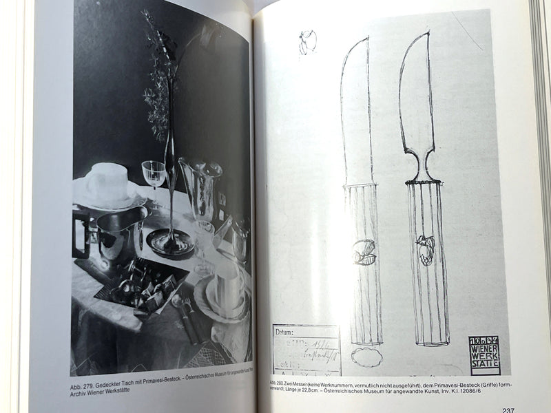 Josef Hoffmann: Bestecke fur die Wiener Werkstatte, Waltraud Neuwirth, 1982, VG