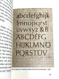 About More Alphabets: The Types of Hermann Zapf, 2011, Near Fine HC w/sheet set+ slipcase