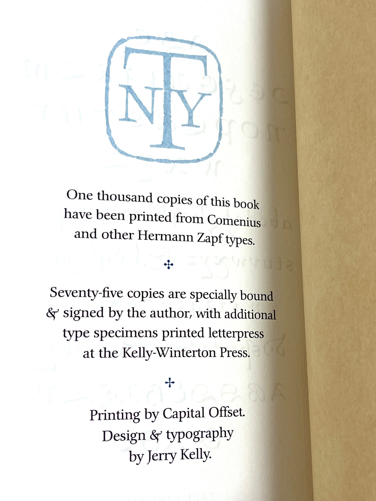 About More Alphabets: The Types of Hermann Zapf, 2011, Near Fine HC w/sheet set+ slipcase