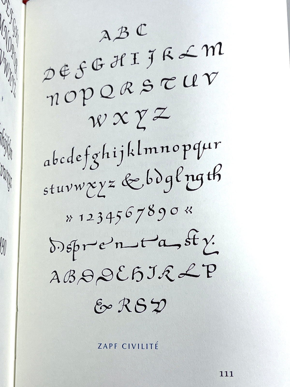 About More Alphabets: The Types of Hermann Zapf, 2011, Near Fine HC w/sheet set+ slipcase