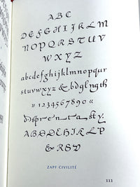 About More Alphabets: The Types of Hermann Zapf, 2011, Near Fine HC w/sheet set+ slipcase