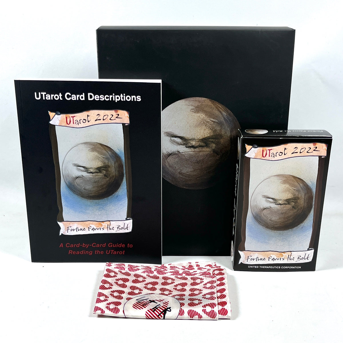 UTarot 2022: Fortune Favors the Bold, RARE, 2022, Near Fine softcover + card deck + box