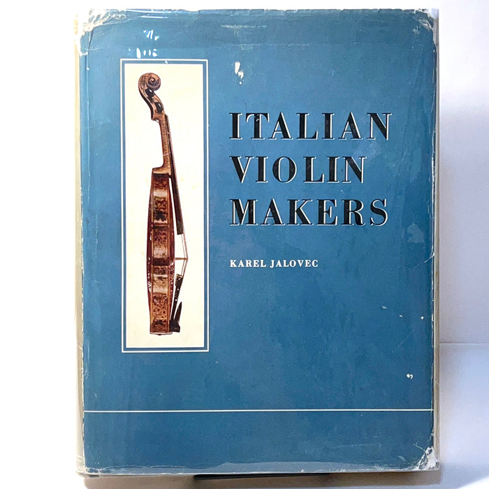 Italian Violin Makers, Karel Jalovec, Revised Ed., 1964, HC, VG, w/DJ.