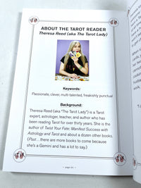 UTarot 2022: Fortune Favors the Bold, RARE, 2022, Near Fine softcover + card deck + box