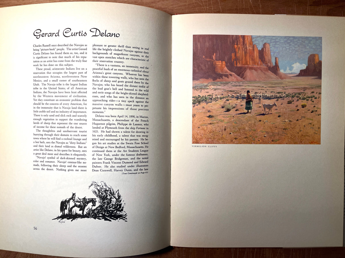 Gallery of Western Paintings, First Edition, 1951, HC, VG.