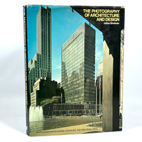 The Photography of Architecture and Design: Photographing Buildings, Interiors, and the Visual Arts, Julius Shulman, 1977, First printing, Near Fine hardcover, Very Good dust jacket