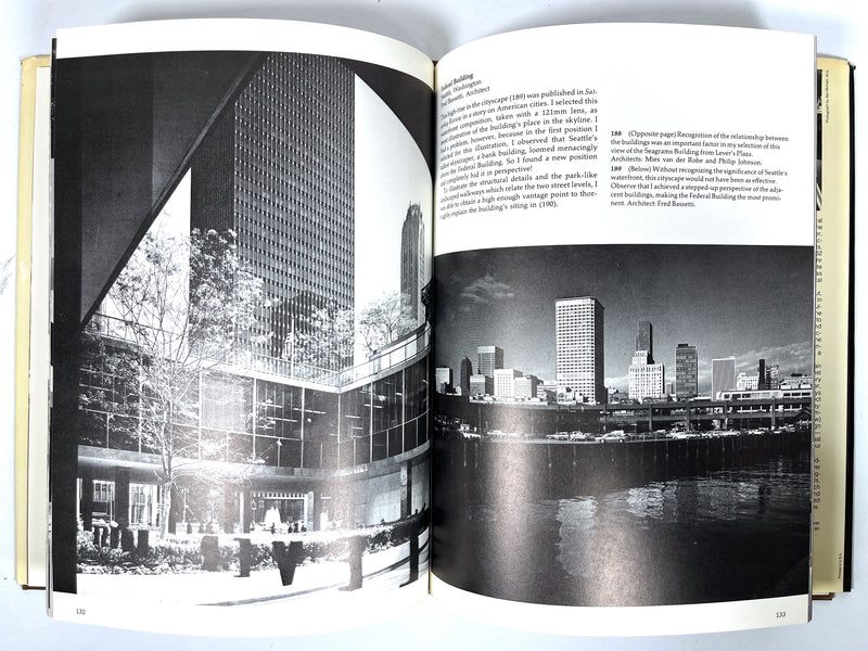 The Photography of Architecture and Design: Photographing Buildings, Interiors, and the Visual Arts, Julius Shulman, 1977, First printing, Near Fine hardcover, Very Good dust jacket