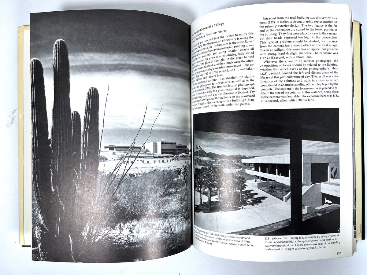 The Photography of Architecture and Design: Photographing Buildings, Interiors, and the Visual Arts, Julius Shulman, 1977, First printing, Near Fine hardcover, Very Good dust jacket