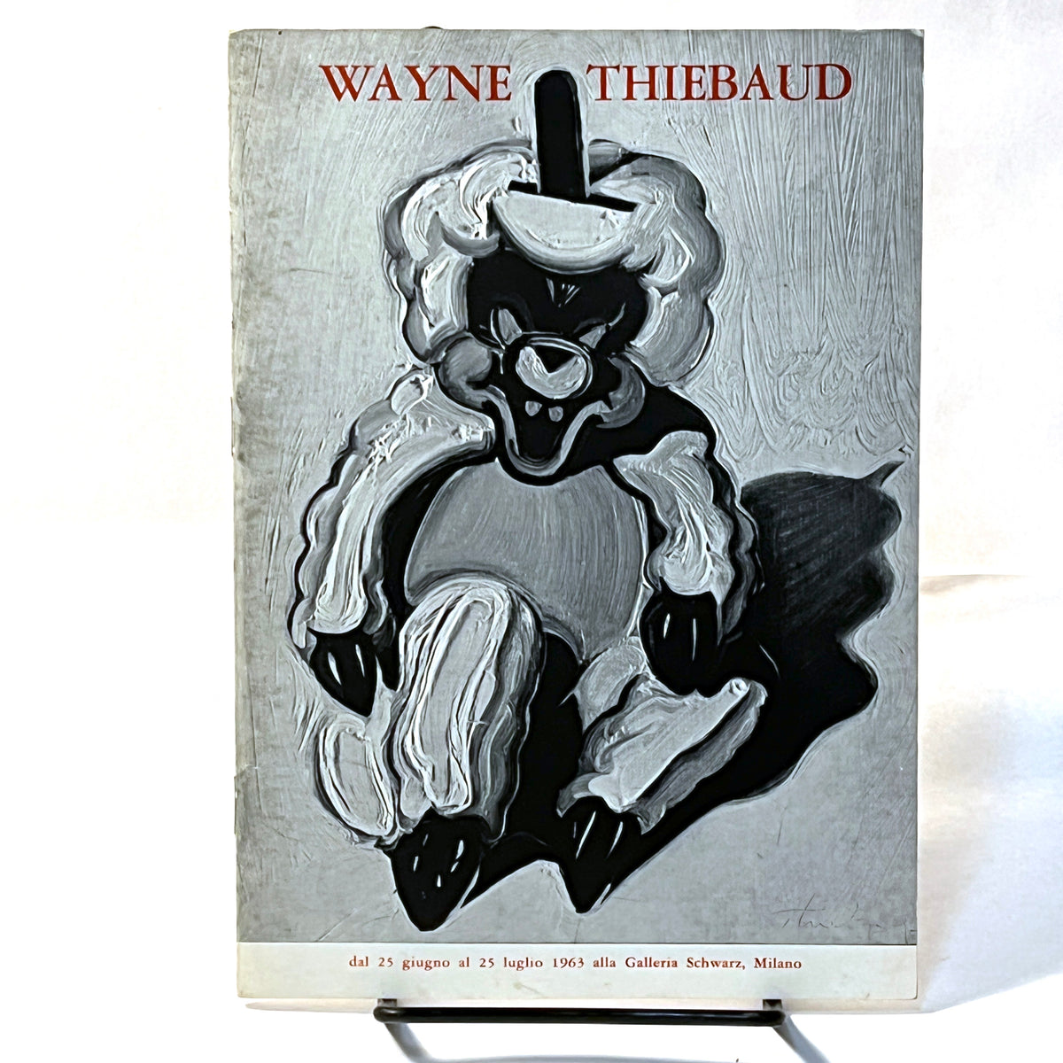 Wayne Thiebaud / Stephen Durkee, Galleria Schwarz Milano, 1963, SC, VG.