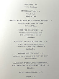 Women On The Verge: The Culture of Neurasthenia In Nineteenth-Century American Art, New SC.